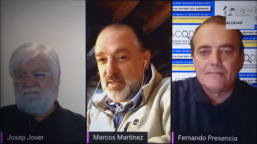 Entrevista de Marcos Martínez al juez Fernando Presencia y a Josep Jover
